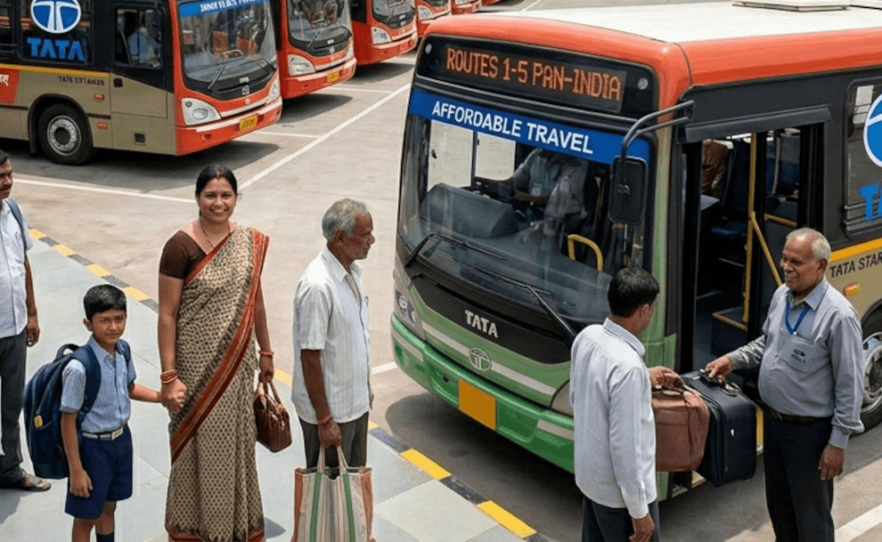 Mass Mobility: Tata Motors to Deploy 5,000+ New Buses in India